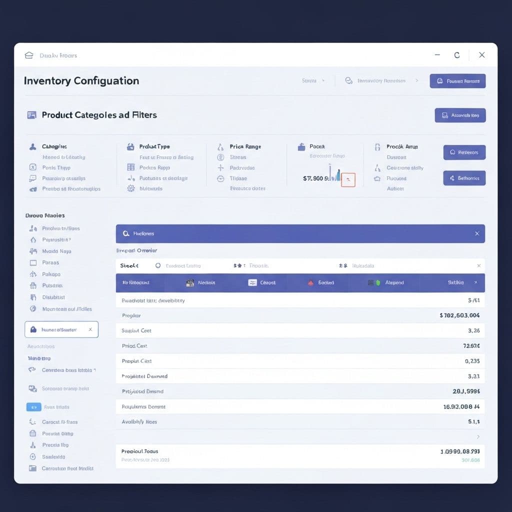 Configuración de inventario