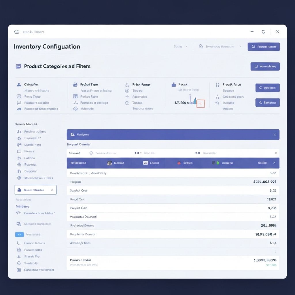 Configuración de inventario